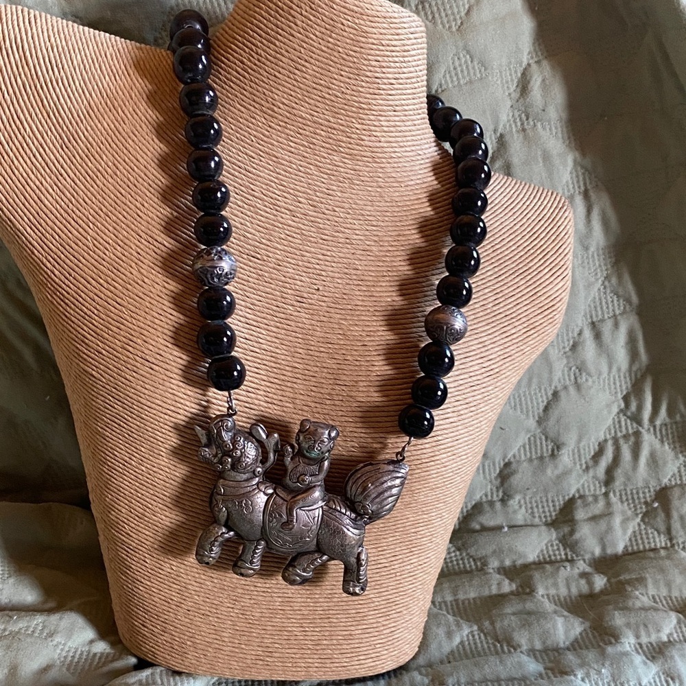 Rare Unique Bold & Beautiful Chinese Ming Dynasty Necklace